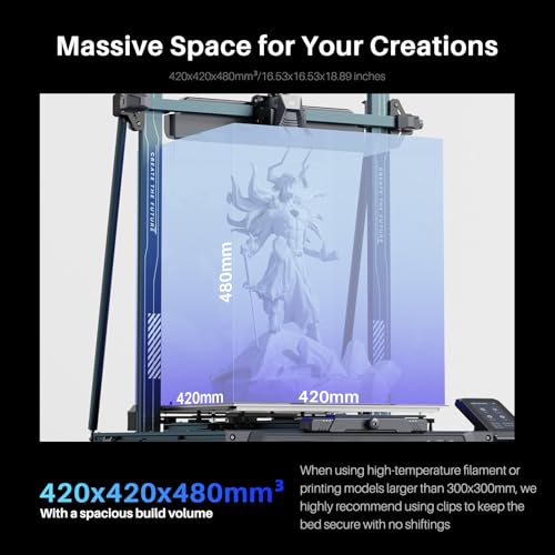 Image of ELEGOO Neptune 4 Max 3D Printer, 500mm /s Large FDM Printer