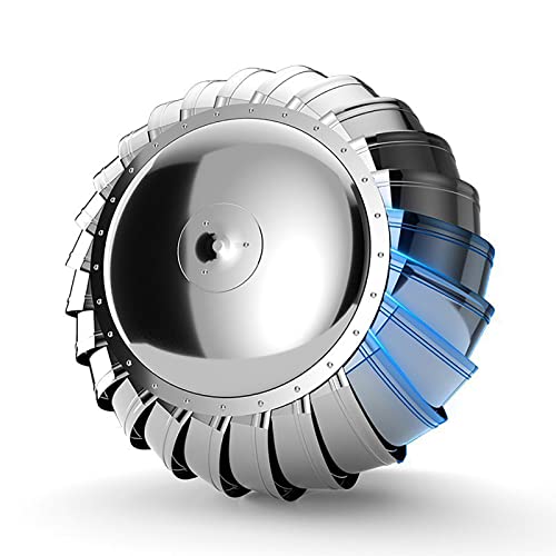 Chimney Exhaust Pipe,chimney cowl, Spinner Cowl Stainless Steel, Rotating Roof Vents, Chimney Cowl Cap, Roof Ventilator, Turbine, Stainless Steel, Weatherproof, Prevents Moisture(300mm)