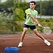 Tennis Ball Training Baseboard,2026 New Tennis rebounder with Weighted Base,Portable Beginners Sport Exercise with String for Home use,Multifunction Tennis Practice Rebounder for Backyard (2)