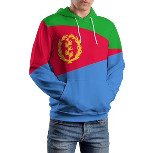 Sweat à capuche Érythrée pull symbole national cadeau idéal - 2