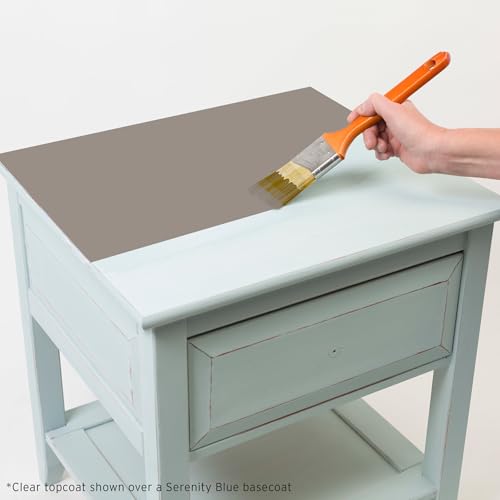 Image of Rust-Oleum Oat Latte Chalked All-in-One Ultra Matte Paint | One Coat Coverage | No Primer, Sanding, Or Topcoat Needed | Easy Clean Up | Made in USA | 30 OZ