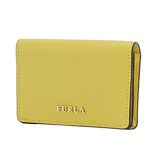 [フルラ] カードケース 名刺入れ バビロン レディース BABYLON BABYLON S BUSINESS CARD CASE PS04 / 1006802 LIME f イエロー レザー 革 プレゼント [並行輸入品]
