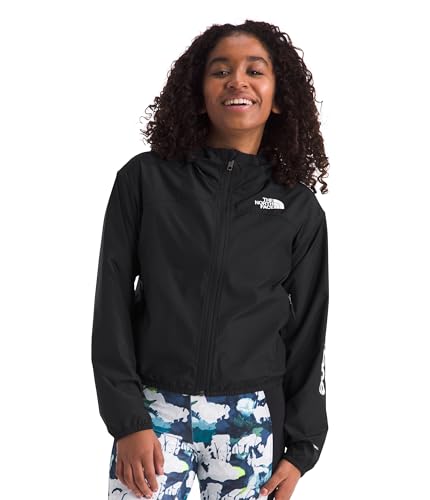 THE NORTH FACE Girls' Never Stop Hooded Windwall Jacket
