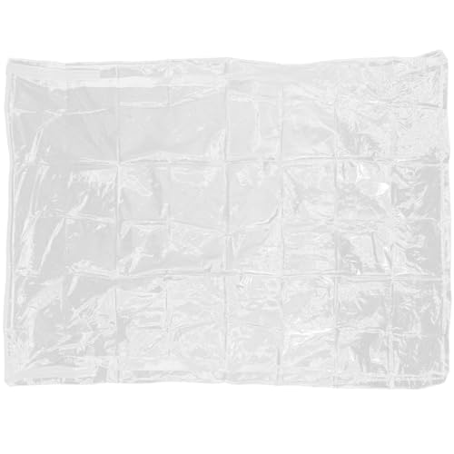 GLSTOY Funda para Colchón 90x200 Cm Cremallera, Protector Transparente Anti Polvo y Olores, Cubierta Ajustable para Colchones hasta 5 Cm, Funda Almacenamiento Práctica para Hogar