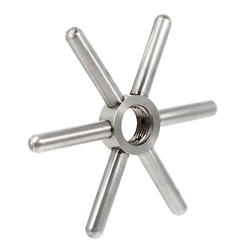 VILLCASE Stainless Steel Cup Rinser Bar Washer Head Snowflake Design Multi-angle Water Discharge Easy to Install