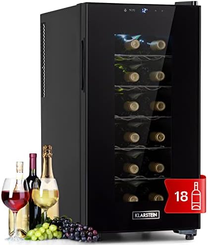 KLARSTEIN Cave a Vin Vieillissement, Réfrigérateur sur Pieds avec...