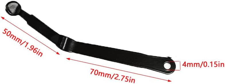 6 Pack Book Stand Page Clip Holder Press Torsion Spring Replacement Repair Parts for Reading Bamboo Tray Cookbook Music Book Frame Rest Desktop Ricer image 4