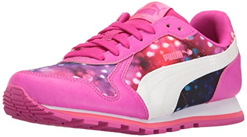 Image of ST Runner NL Lights Jr, Ultra Magenta-Puma White, 4 M US Big Kid