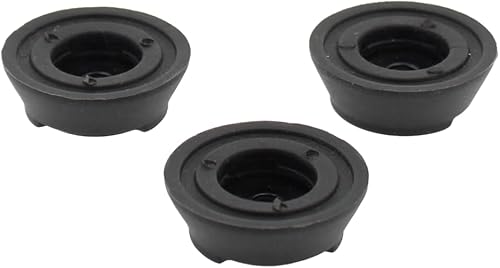 Miniatura 4 de Lifeswonderful - Juego de 3 puntas de bastón de goma atornilladas de repuesto, adecuadas para bastones de senderismo Hurrycane Freedom Edition