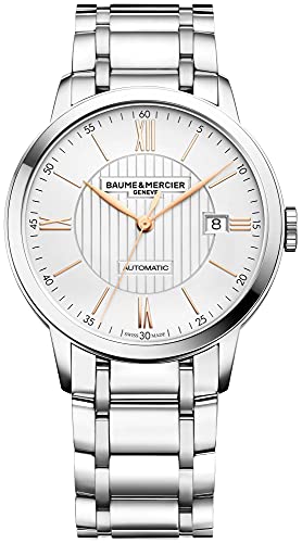Baume et Mercier Classima Automatic Silver Dial Men's Watch 10374