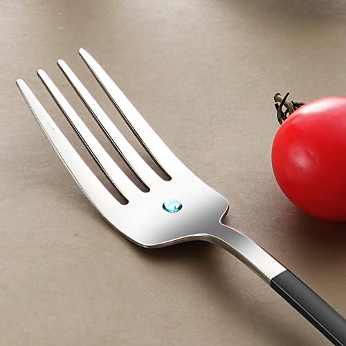 Vanra 4-Piece Portable Travel Utensils Set With Case 18/8 Stainless Steel Flatware Set Reusable Cutlery Set With Fork Spoon Knife Chopstick For Lunch Travel Camping School Work Picnic (Black) #TOP2