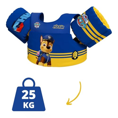 Boia Infantil com Colete Salva Vidas Nash - Patrulha Canina Chase