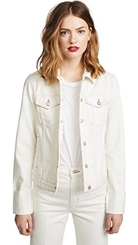 J Brand Women's Slim Jacket with Cuffs, Macadamia, Off White, X-Small