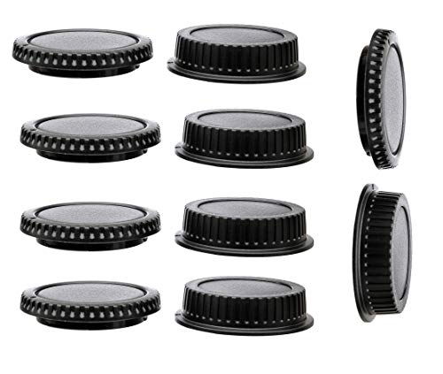 (5 Pack) Eos Ef Rear Lens Cap Camera Body Cover Set, Camera Body Sensor Dust Protective Cover, Ef Ef-S Mount, Compatible With Canon Eos Ef Dslr 1D 5D 6D 7D Ii Iii Iv 90D 80D 4000D 2000D 1600D 1500D #TOP1