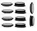 (5 Pack) EOS EF Rear Lens Cap Camera Body Cover Set, Camera Body Sensor Dust Protective Cover, EF EF-S Mount, Compatible with Canon EOS EF DSLR 1D 5D 6D 7D II III IV 90D 80D 4000D 2000D 1600D 1500D