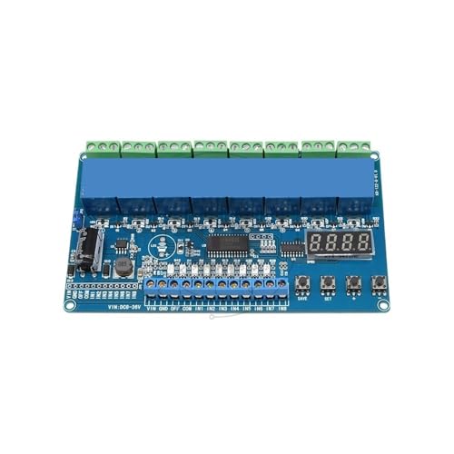 Module relais multifonction 8 canaux DC 8-36V programmable automatisme - 3