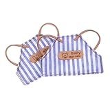 Motifs élégants : les motifs à carreaux et à rayures de tabliers ajoutent une touche tendance à vos poupées de 10 à 15 cm, ce qui les rend idéaux pour les accessoires photo de poupée et améliorent leur apparence générale, vêtements en peluche, vêtements de poupée lavables