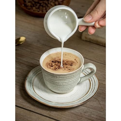 Tasse à thé de l'après-midi en céramique rétro pour préserver la chaleur - 6