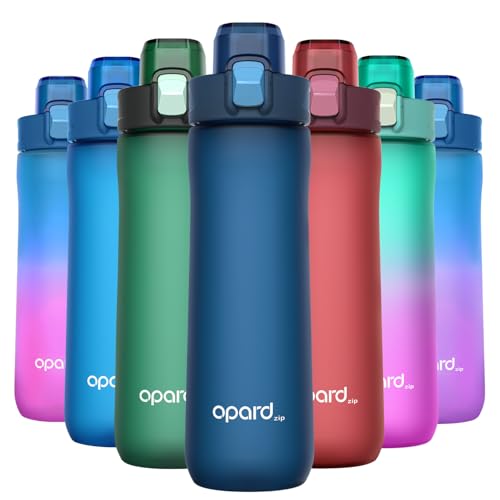 Opard 20oz Plastic Water Bottle Dishwasher Safe,...