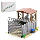 SOMOG Modular Building Set, Street View Architecture Building Blocks Military Game Scene Bricks Guar