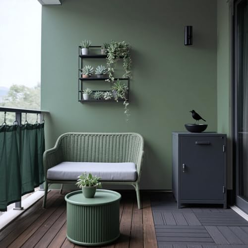 Image of Yancorp 16 inchx120 inch Matte Sage Green Peel and Stick Wallpaper Removable Contact Paper for Cabinets and Drawers Stick in Wall Paper for Bedroom Kitchen Self-Adhesive