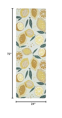 Tapete decorativo lavable Livie Fresh Lemon 24 x 72 miniatura 3