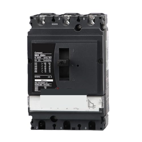 Disjoncteur NSX250H TM125D 3P 125 A coupure courts-circuits triphasé