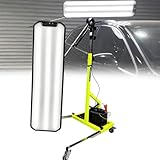 GYKOZY PDR Light, lackfreie Dellenentfernungswerkzeug, Auto-Reparatur-Inspektionslampe mit Verstellbarer Halterung, 95x26cm LED-Dellenerkennungsplatte und Reflektorlicht-Set