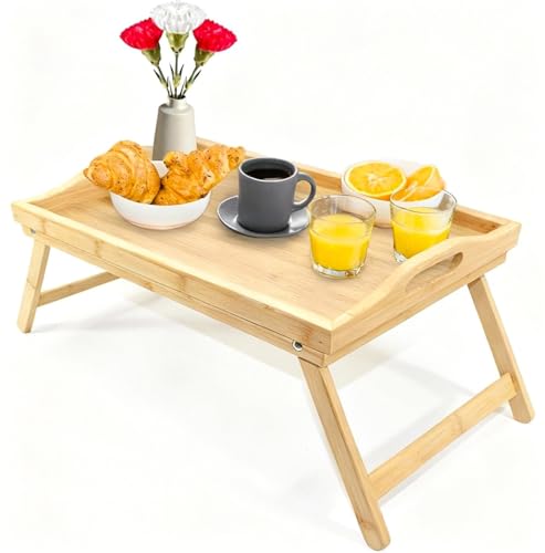 Betttablett klappbar groß Holz Frühstückstablett fürs Bett Serviertablett mit Beinen Tablett Essenstablett Betttablett klappbar groß Holz Frühstückstablett fürs Bett Serviertablett mit Beinen Tablett Essenstablett