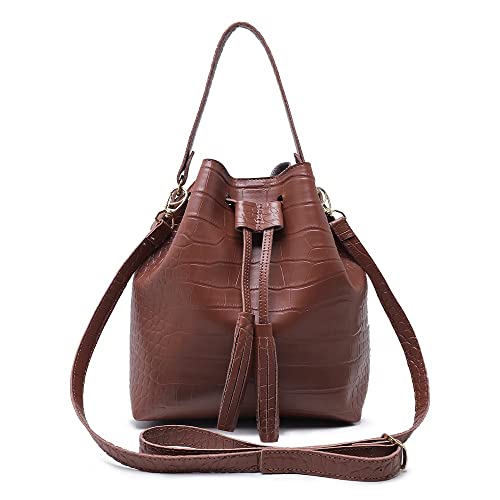 Bolsa Saquinho Pequena de Lado Com Alça Transversal Removível (Caramelo)