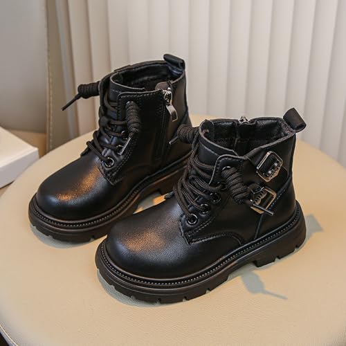 Chaussures d'extérieur doublées chaudes avec semelle douce pour enfants