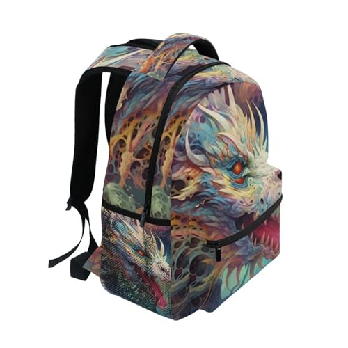 Sac à dos Dragon SKYSHU imperméable idéal pour les trajets quotidiens et les cours - 2