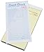 1InTheOffice Guest Check Pad, Guest Checks Carbonless Duplicate, 6 7/8 x 3 3/8,Waiters Notepad 50 Forms, 20/Pack