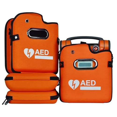 Sac pour défibrillateur AED couleur accrocheuse et stockage de survie antichoc