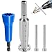 FALESOUL 4 Pcs Wire Twisting Tool Wire Stripper and Twister Twist Wire Connector Socket with 1/4inch Drill Multifunctional Wire Winding Tool for Power Drill Drivers Power Tool Accessories