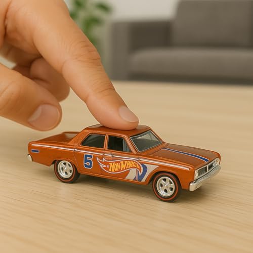 Image of Hot Wheels Collector Edition | Premium Die-Cast Metal Car for Kids & Collectors | Rare One-Time Release Model for Boys | No Restock Limited Edition (64 Dodge 330 (2019))
