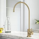 Kraus FF-100SFACB Purita 100% Lead Kitchen Water Filter Faucet, Spot Free Antique Champagne Bronze