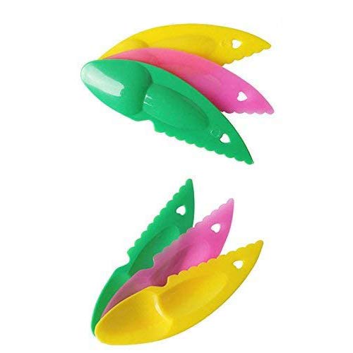 DIVISTAR-6Pcs/Set Cortador Herramienta Fruit Gadget para Cocina Utensil Kiwipeeler Cutter Cuchara