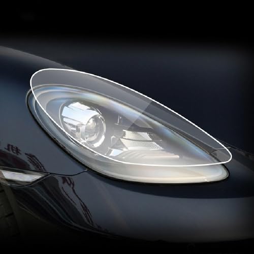 Film PPF pour phares Porsche 718 protection contre gravillons et route