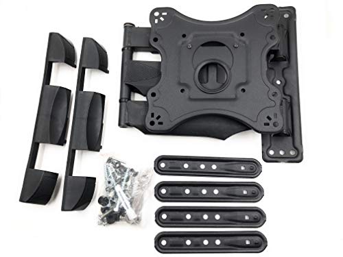 Image of 24x7 eMall Heavy Duty Full Motion Cantilever Tilt Swivel Wall Mount Bracket for 32 inch inch to 55 inch LED, LCD and Plasma TV for VESA Sizes 100 x 100 Upto 400 x 400 mm (Wall Swivel 32''- 55'')