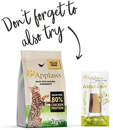 Applaws 100% Natural Wet Cat Food, Multipack Chicken Selection in Broth 156 g Tin (Pack of 12)