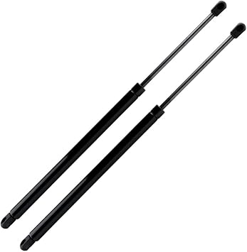 2X Rear Liftgate Hatch Lift Supports Strut Black,Steel Product