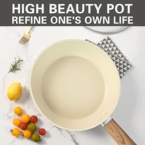 Image of Non Stick Egg Frying pan Multi-Purpose Frying pan for Omelet uttapam idli Burger Poached Egg Kitchen Breakfast(1pcs) (Light White)