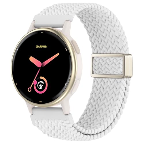 Correa deportiva magnética trenzada 20mm para Garmin miniatura 1