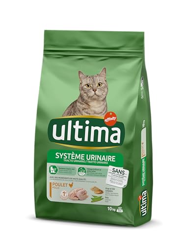 Ultima Tratto urinario - Cibo secco per gatti con pollo - 10 kg