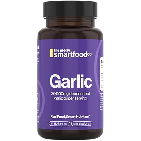 Odourless Garlic Capsules with Allicin Cover