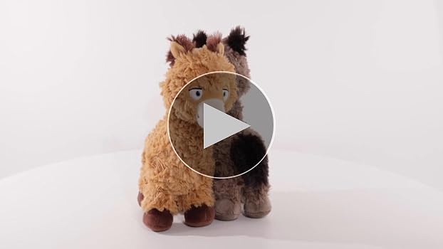 NICI 48605 – Doudou Alpaga Chic Paka 25 Cm – Peluche Super Douce En Matériaux Recyclés, Marron