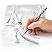 STAEDTLER Mars Lumograph Graphite Artist Pencil Pack, 12 Degrees (8B, 7B, 6B, 5B, 4B, 3B, 2B, B, HB, F, H, 2H), Mars Plastic Eraser, 61 100 P