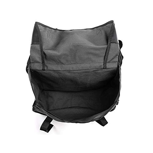evomosa Motorrad Satteltaschen Canvas wasserdichte Werkzeug Aufbewahrungstasche für Motorradgepäcktaschen Travel Knight Rider für Touring Motorrad Box (Schwarz)
