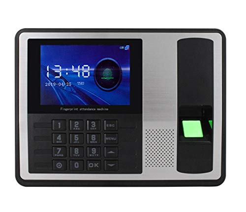Biologische Fingerabdruck-Zeituhr, Passwort-Uhr, chinesische und englische Anwesenheit Maschine, Mitarbeiter Pendler Uhr